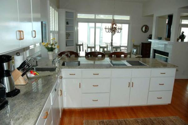 Kitchen with Table for 10 Ocean Views