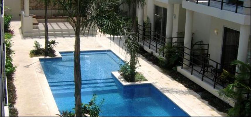 Pool Area in private courtyard