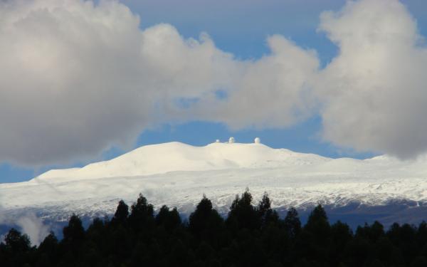 Mauna Kea Summit viewed from Kapehu