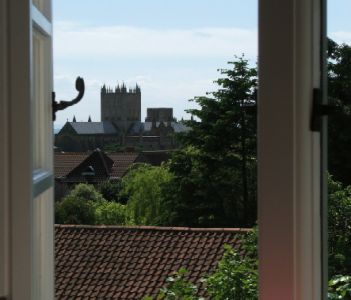 Wells Cathedral from the house
