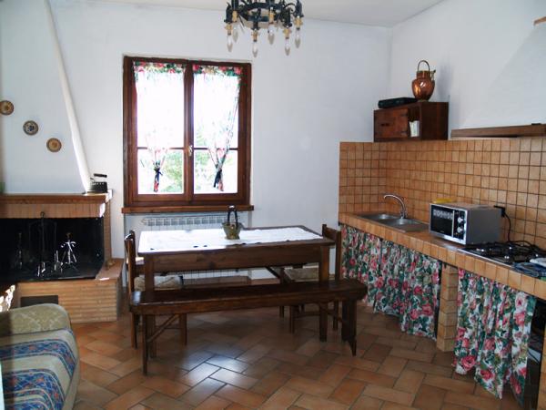 Kitchen of agriturism La Loccaia
