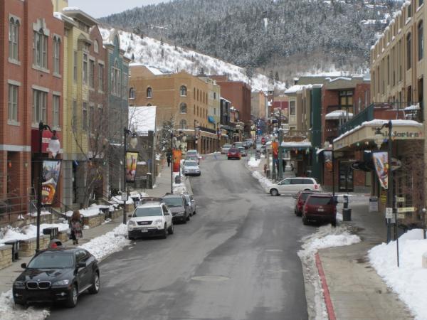 Walk or take the bus to Historic Park City Main St