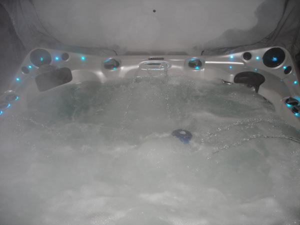 The Ultimate Hot Tub - lights, music, waterfalls