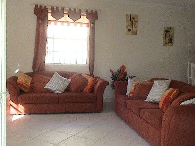 Barbados villa living room