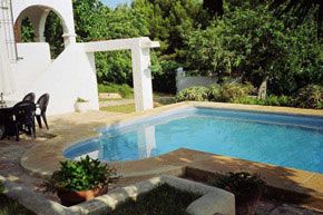 Holiday Villa with pool in Moraira