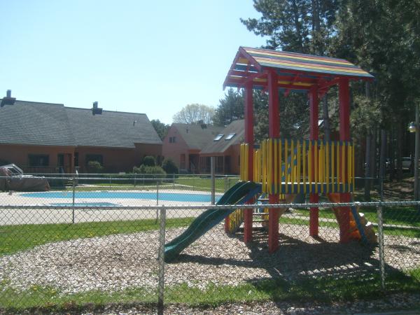 Playground and pools