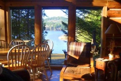Cabin #97 with view of Silver lake 