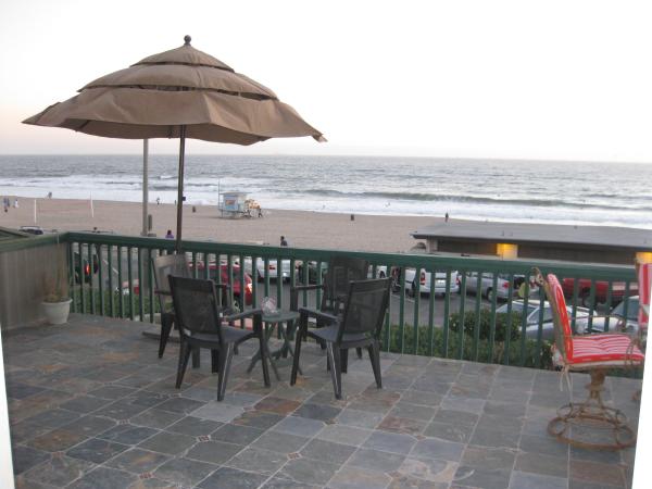 Patio with Beach View 