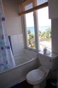 Even the loo's have sea views!