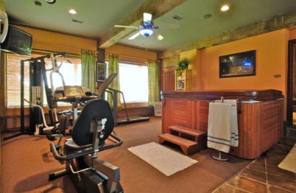 Exercise Room and Hot Tub