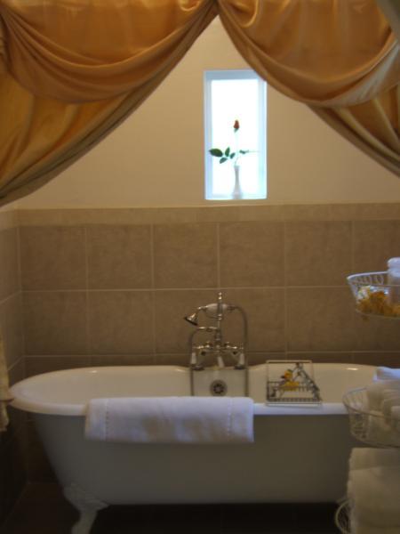Soaking tub in the Italian Country Cottage