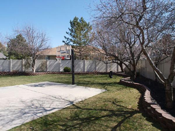 Outdoor Basketball Court (NBA-style hoop)