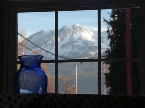 Mountain View in Blue Room