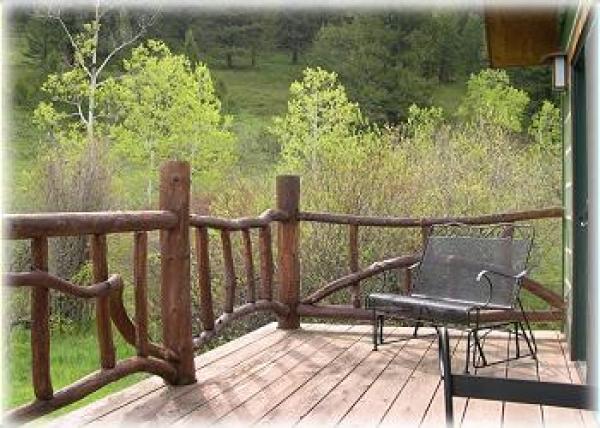 A great deck to take in the views