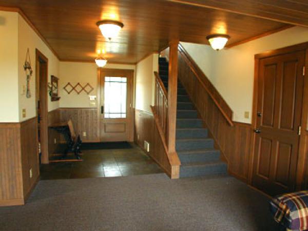 Main Entrance Foyer and Stairway to Great Room