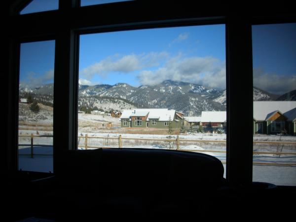 View from living room