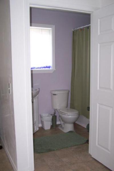 Bathroom with full tub/shower combo