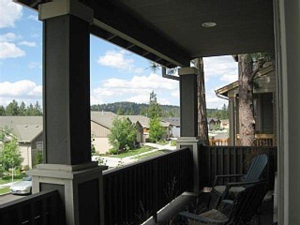 Front Porch w/view of Awbrey Butte