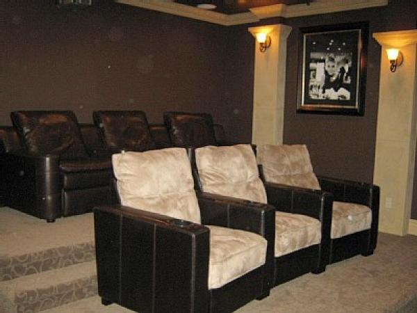 Theatre Room with 250 DVD