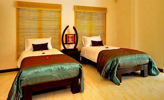Pattaya holiday rental twin bedroom