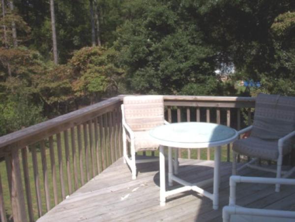 Private balcony