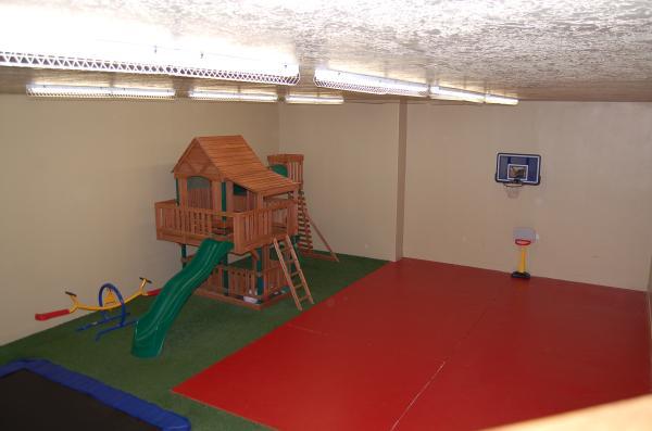 Looking Into Playground from Observation Area