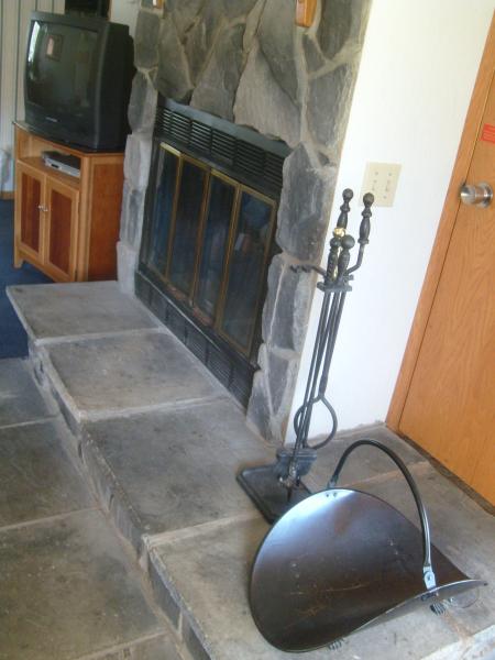 Fireplace & T.V.