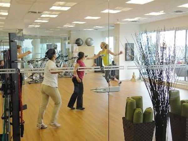 Health Club fitness classes.