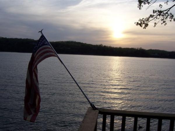 Sunset from Deck