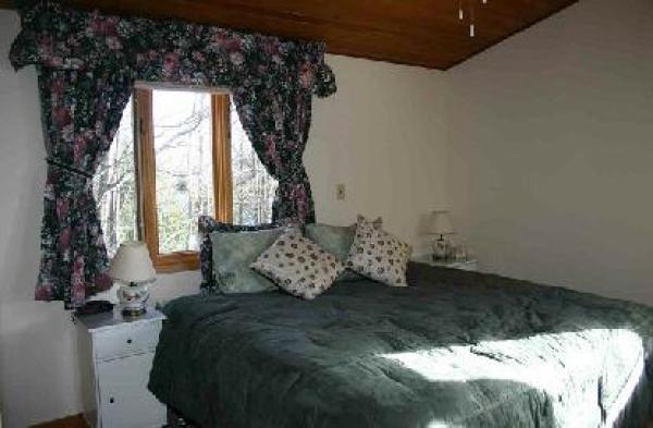 Master Bedroom with King size bed and DVD and TV