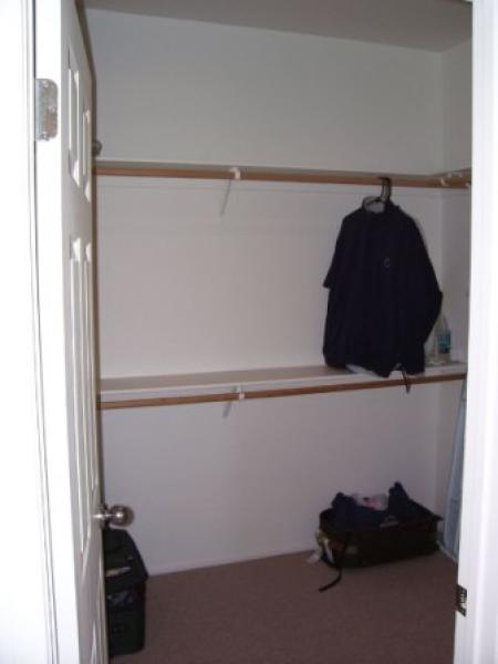 Closet space