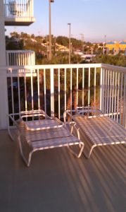 East end of Deck