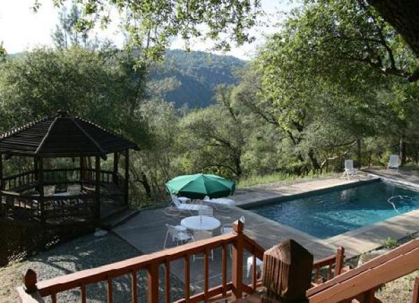 Pool Seen from Deck