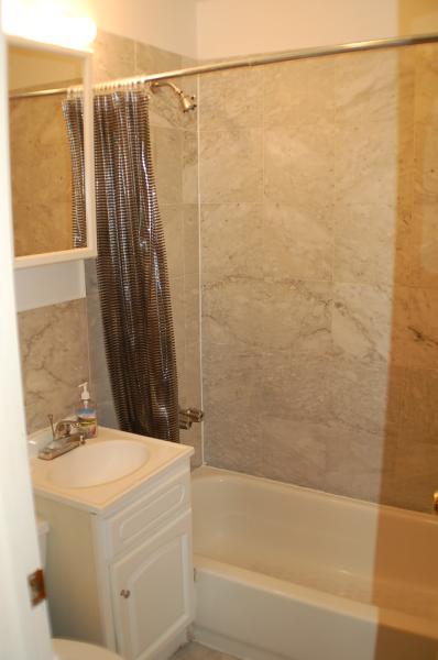 Marble bathroom