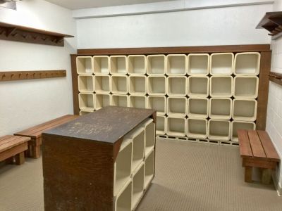 Locker room