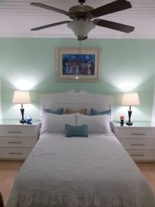 Bedroom at night