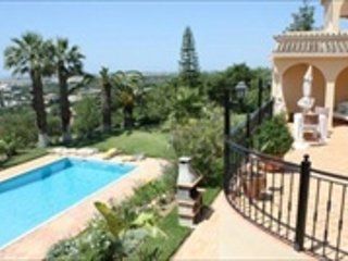View of pool from balcony