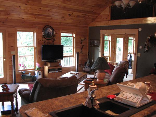 The Great Room From the Kitchen