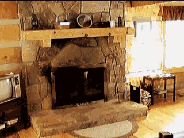 Snuggle Down Cabin Interior View