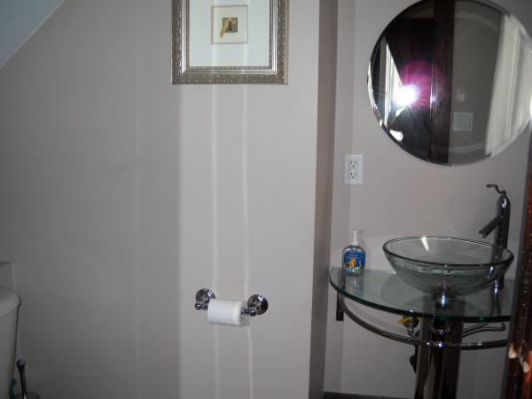 Powder Room on Main Level