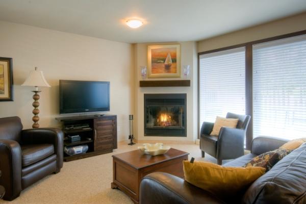 Open living room