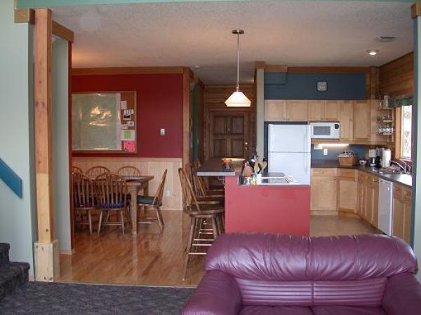 Kitchen and Dining Room from Greatroom