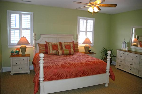 Street side King Bedroom
