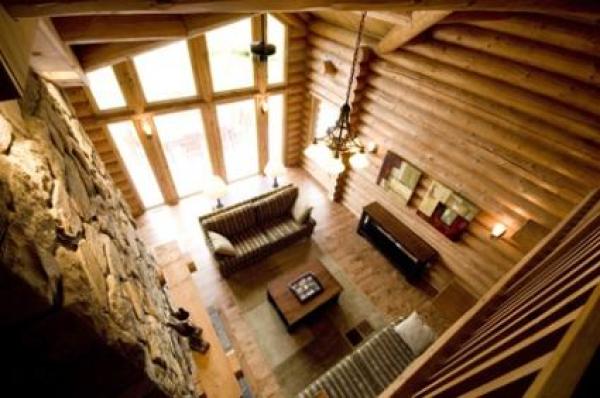 Ariel View of Living Room