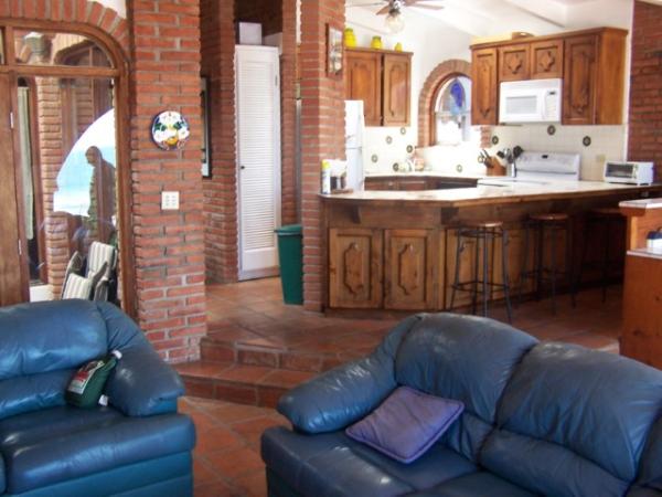 Livingroom and kitchen View