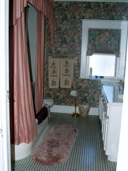 Purple Room Bathroom