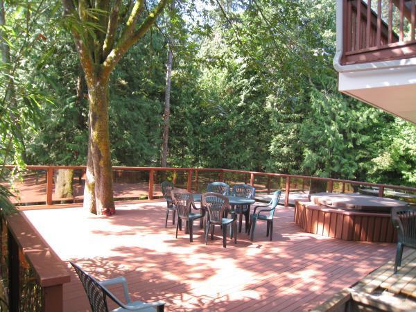 Main Deck with Private Hot Tub