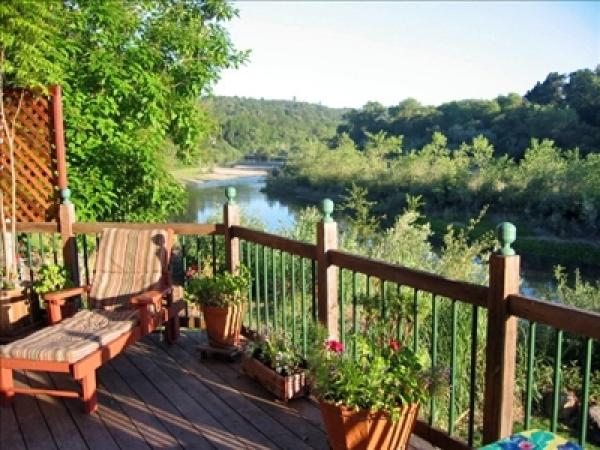 Morning on the deck