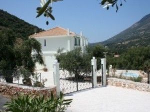 Villa entrance