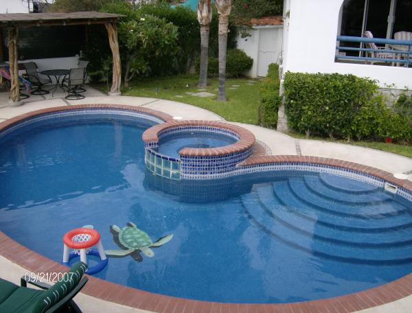 secluded pool